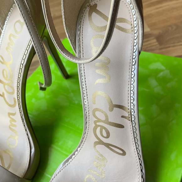 Nude Strappy Heels, Sam Edelman 9 - Picture 2 of 5